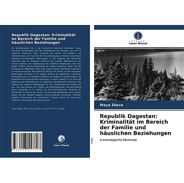 Republik Dagestan: Kriminalität im Bereich der Familie und häuslichen Beziehungen, Maya Dieva