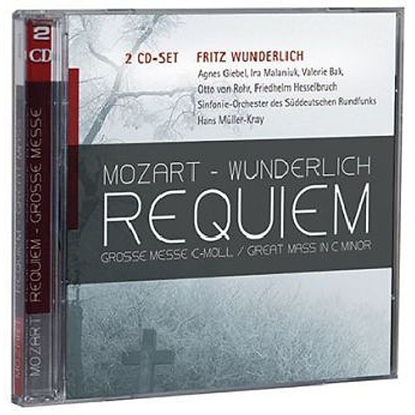 Requiem / Große Messe c-Moll, 2 Audio-CDs, Audio-CD Requiem