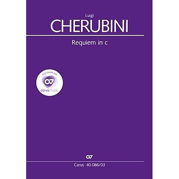 Requiem in c (Klavierauszug), Luigi Cherubini