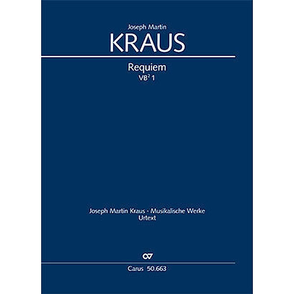 Requiem (Klavierauszug), Joseph Martin Kraus