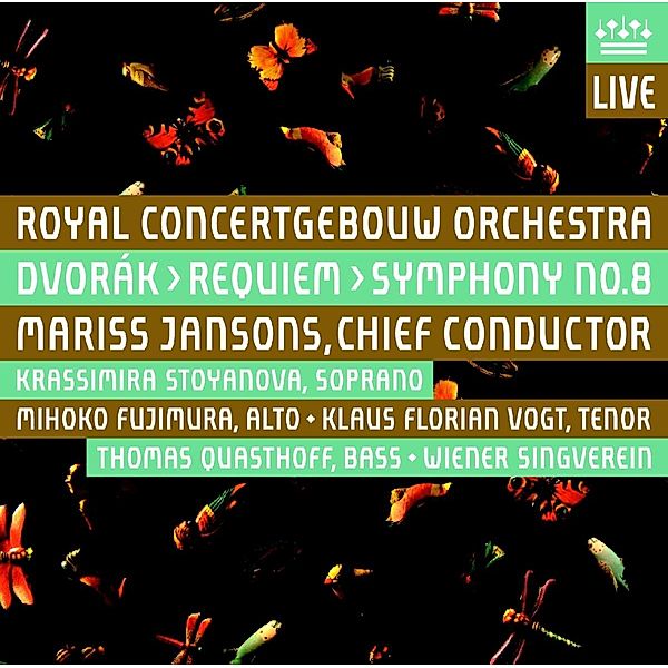 Requiem/Sinfonie 8, Stoyanova, Fujimura, Vogt, Quasthoff, Jansons, Rco