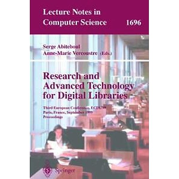 Research and Advanced Technology for Digital Libraries / Lecture Notes in Computer Science Bd.1696