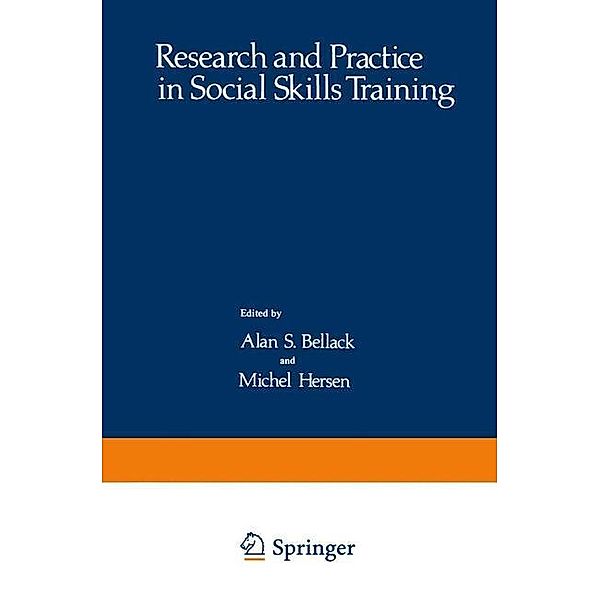 Research and Practice in Social Skills Training, A. S. Bellack, M. Hersen