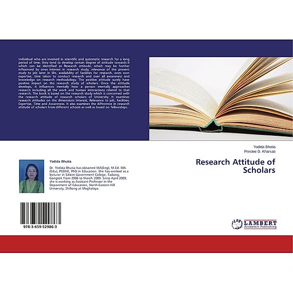 Research Attitude of Scholars, Yodida Bhutia, Preslee D. Kharsati