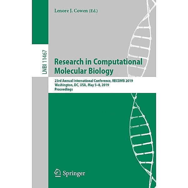 Research in Computational Molecular Biology / Lecture Notes in Computer Science Bd.11467