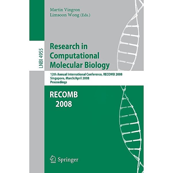 Research in Computational Molecular Biology / Lecture Notes in Computer Science Bd.4955