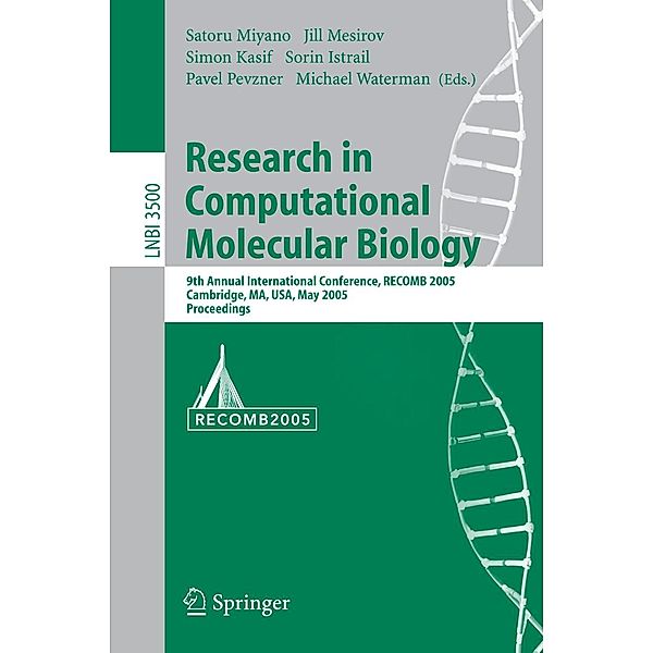 Research in Computational Molecular Biology / Lecture Notes in Computer Science Bd.3500