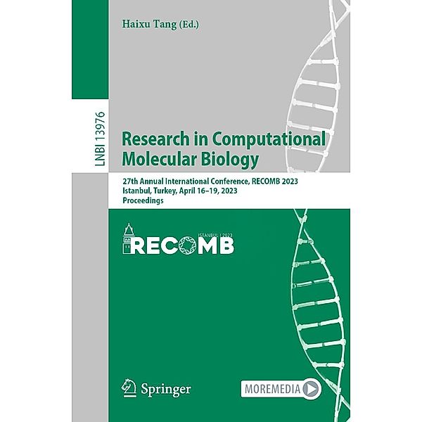 Research in Computational Molecular Biology / Lecture Notes in Computer Science Bd.13976