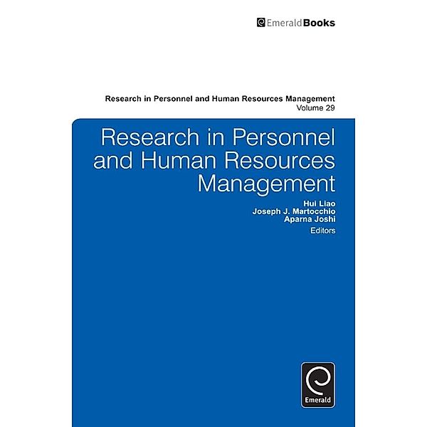 Research in Personnel and Human Resources Management