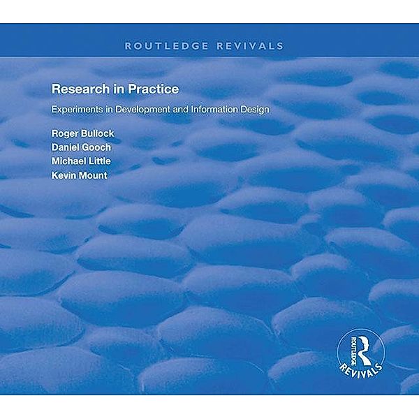 Research in Practice, Roger Bullock, Daniel Gooch, Michael Little, Kevin Mount