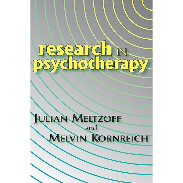 Research in Psychotherapy, Robin Fox
