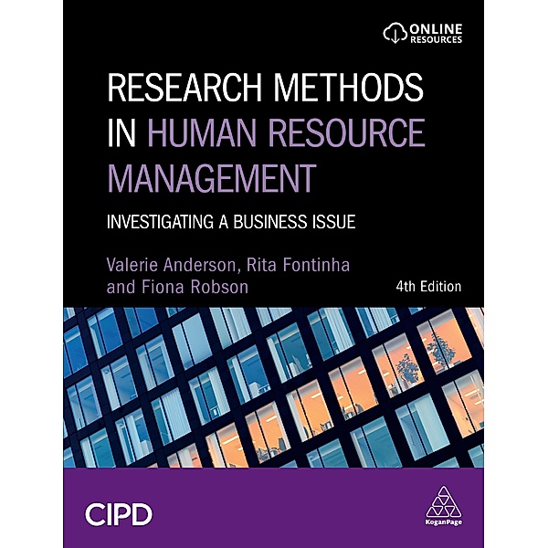 Research Methods in Human Resource Management, Valerie Anderson, Rita Fontinha, Fiona Robson
