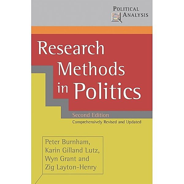 Research Methods in Politics, Peter Burnham, Karin Gilland Lutz, Wyn Grant