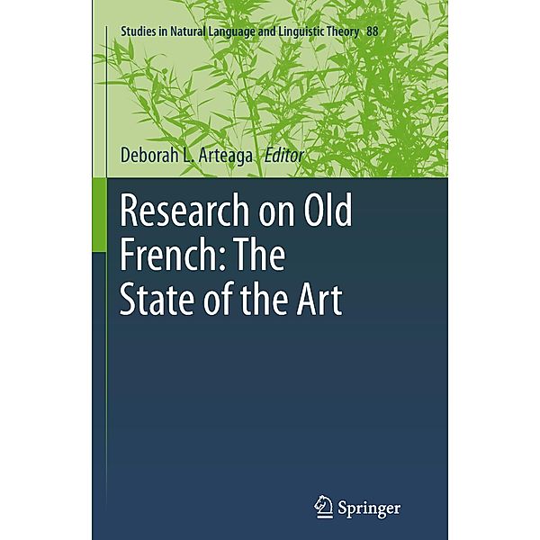 Research on Old French: The State of the Art