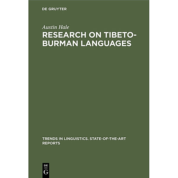 Research on Tibeto-Burman Languages, Austin Hale