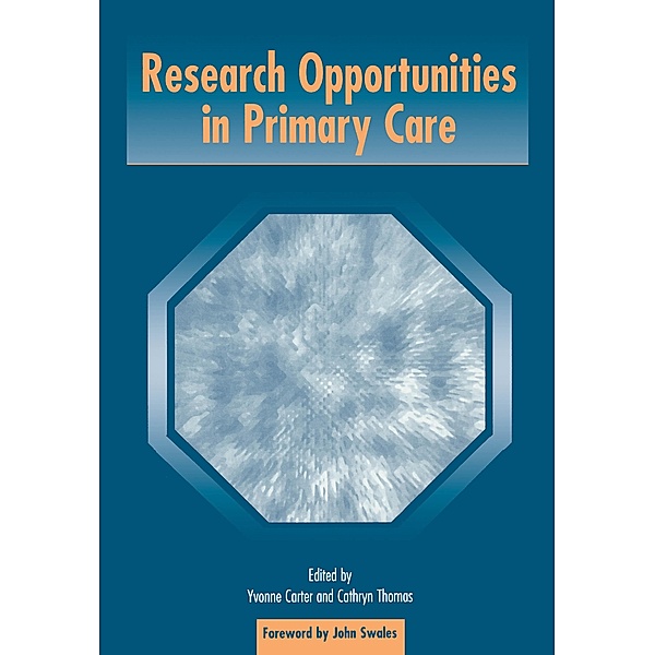 Research Opportunities in Primary Care, Yvonne Carter, Kate Thomas