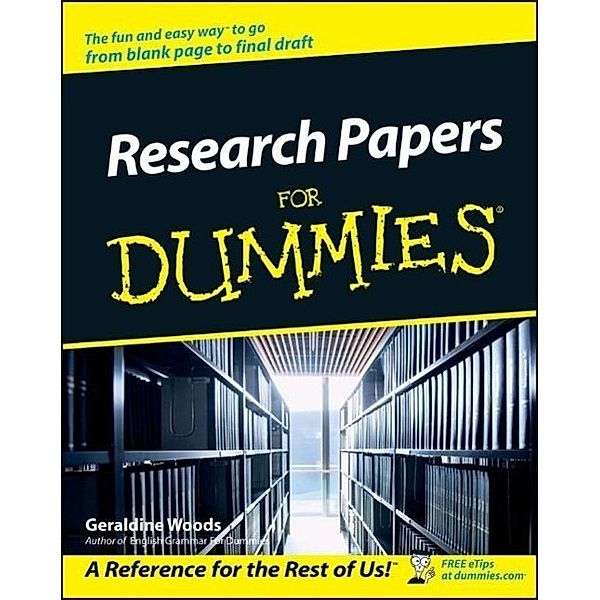 Research Papers For Dummies, Geraldine Woods