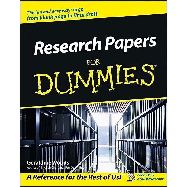 Research Papers For Dummies, Geraldine Woods