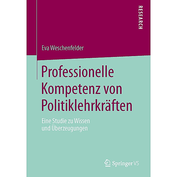 Research / Professionelle Kompetenz von Politiklehrkräften, Eva Weschenfelder