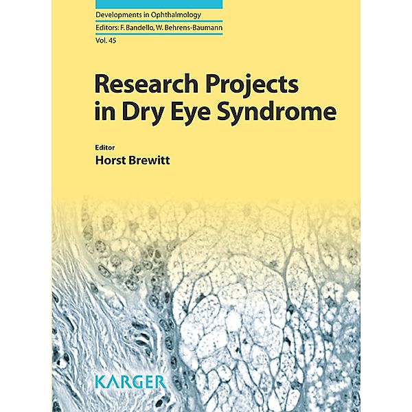 Research Projects in Dry Eye Syndrome