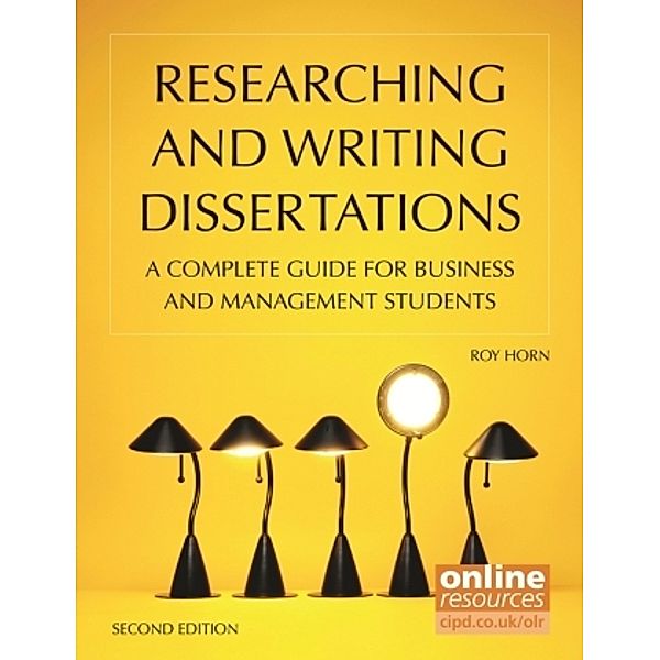 Researching and Writing Dissertations, Roy Horn