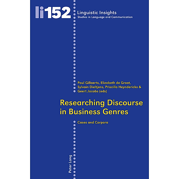 Researching Discourse in Business Genres