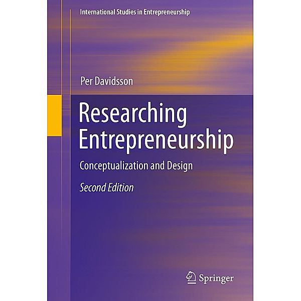 Researching Entrepreneurship / International Studies in Entrepreneurship Bd.33, Per Davidsson