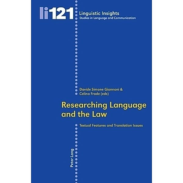 Researching Language and the Law