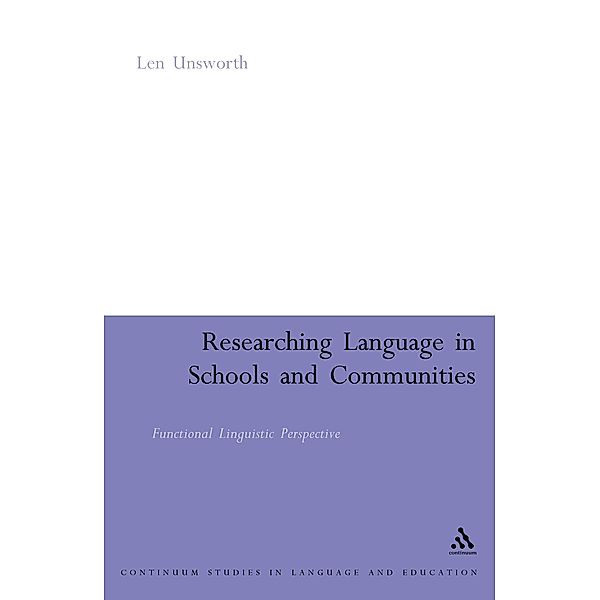 Researching Language in Schools and Communities