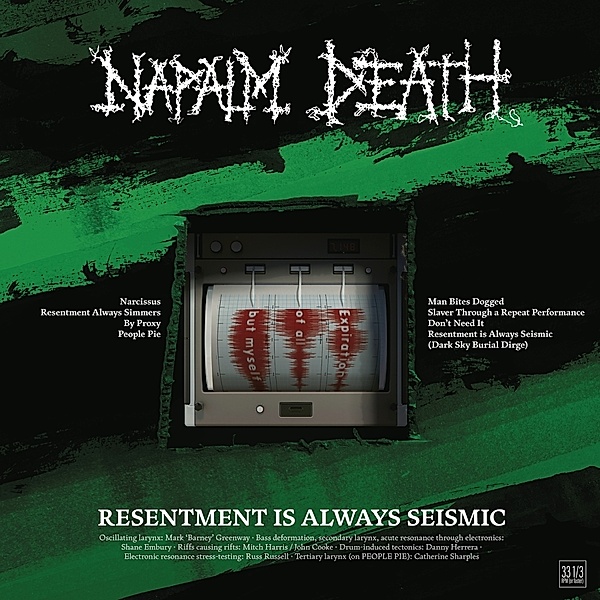 Resentment Is Always Seismic-A Final Throw Of Th (Vinyl), Napalm Death