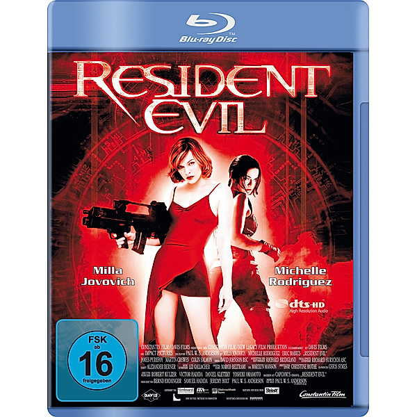 Resident Evil, Michelle Rodriguez Eric Mabius Milla Jovovich