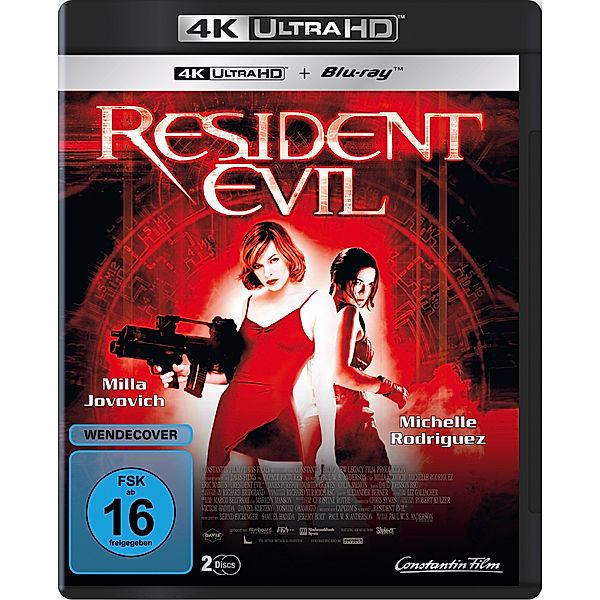 Resident Evil (4K Ultra HD), Michelle Rodriguez Eric Mabius Milla Jovovich