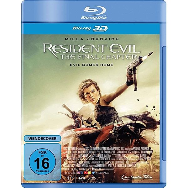 Resident Evil: The Final Chapter - 3D-Version, Ali Larter Iain Glen Milla Jovovich