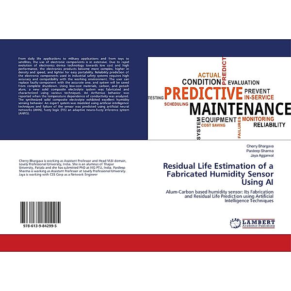 Residual Life Estimation of a Fabricated Humidity Sensor Using AI, Cherry Bhargava, Pardeep Sharma, Jaya Aggarwal