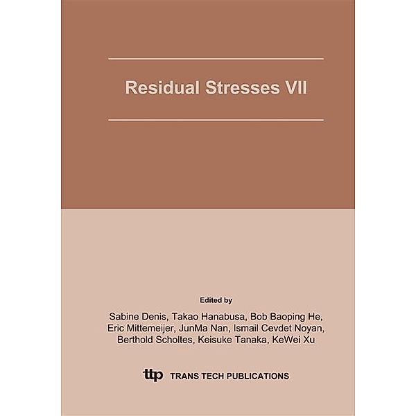 Residual Stresses VII, ICRS7