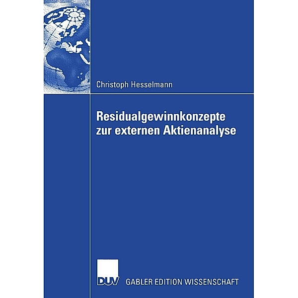 Residualgewinnkonzepte zur externen Aktienanalyse, Christoph Hesselmann