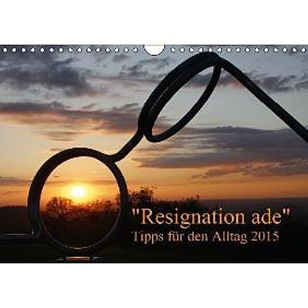 Resignation ade Tipps für den Alltag 2015 (Wandkalender 2015 DIN A4 quer), Karin Schmauder