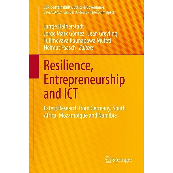 Resilience, Entrepreneurship and ICT / CSR, Sustainability, Ethics & Governance