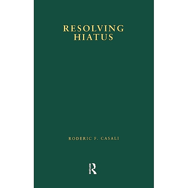 Resolving Hiatus, Roderic F. Casali