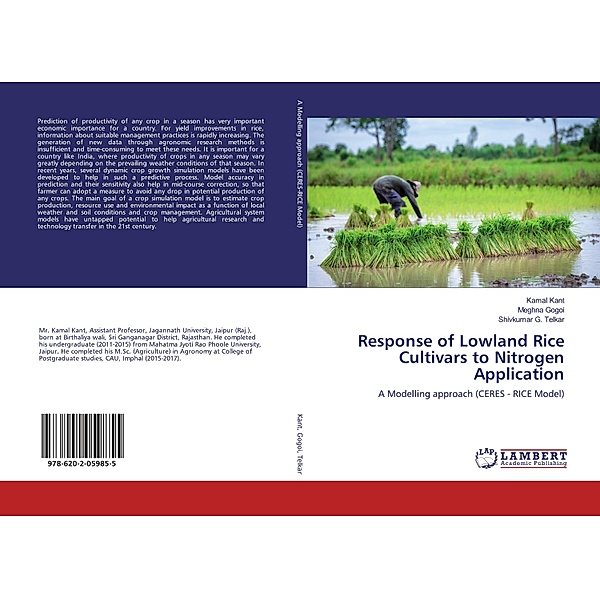 Response of Lowland Rice Cultivars to Nitrogen Application, Kamal Kant, Meghna Gogoi, Shivkumar G. Telkar