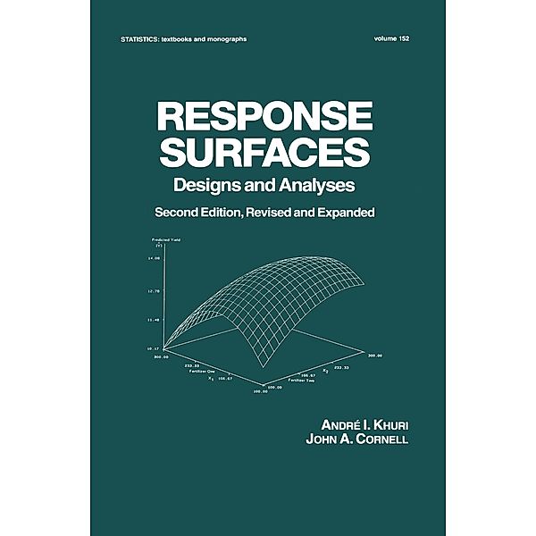 Response Surfaces: Designs and Analyses, Andre I. Khuri, John A. Cornell