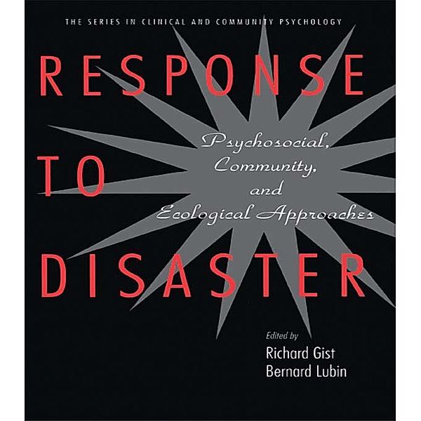 Response to Disaster, Richard Gist, Bernard Lubin