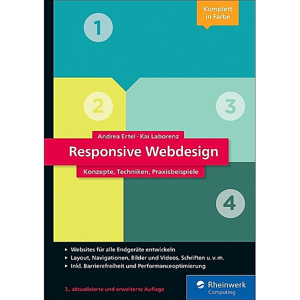 Responsive Webdesign / Rheinwerk Computing, Andrea Ertel, Kai Laborenz