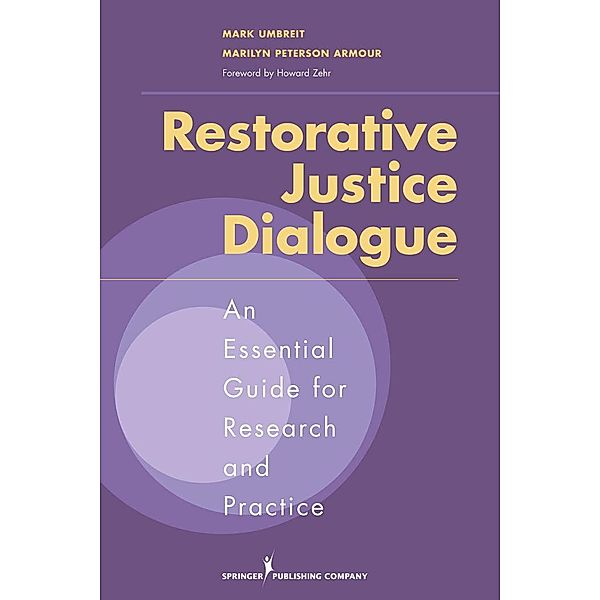 Restorative Justice Dialogue, Mark Umbreit, Marilyn Peterson Armour