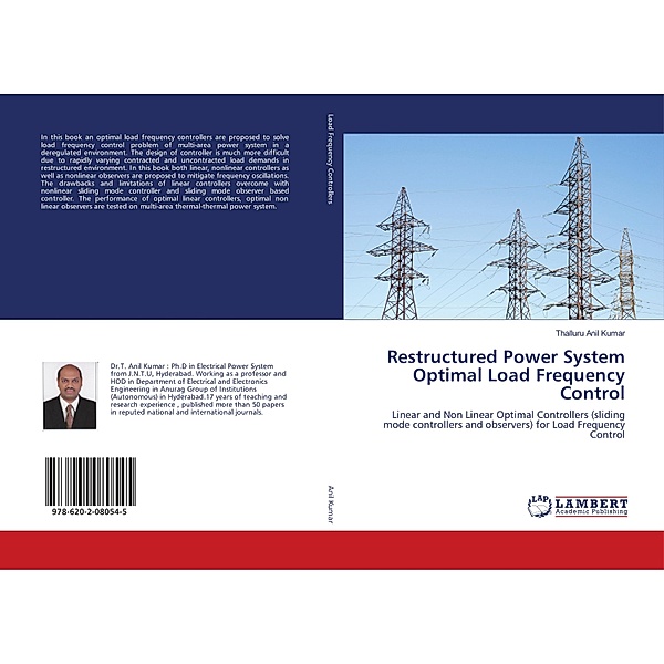 Restructured Power System Optimal Load Frequency Control, Thalluru Anil Kumar