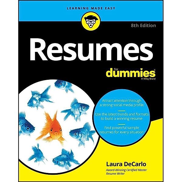 Resumes For Dummies, Laura DeCarlo