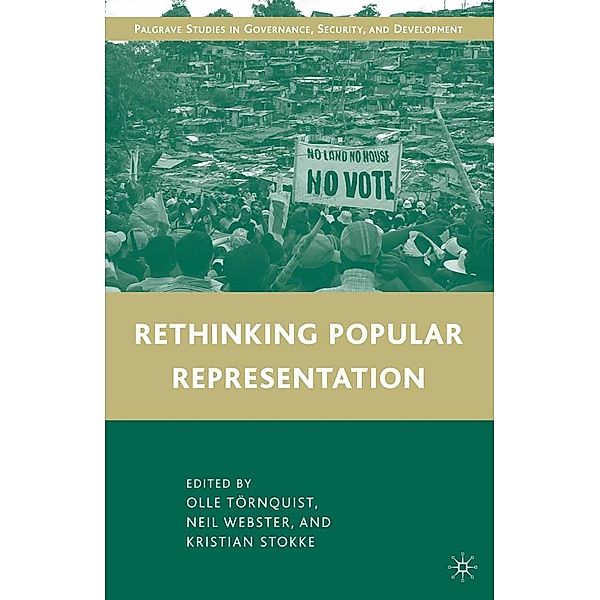 Rethinking Popular Representation / Governance, Security and Development