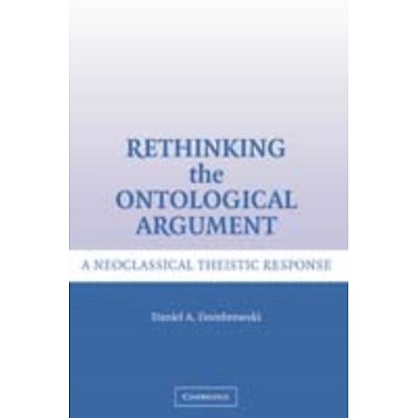 Rethinking the Ontological Argument, Daniel A. Dombrowski