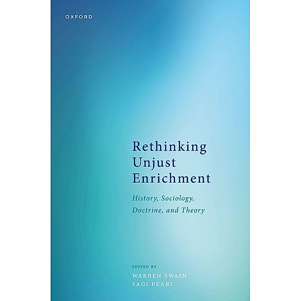 Rethinking Unjust Enrichment