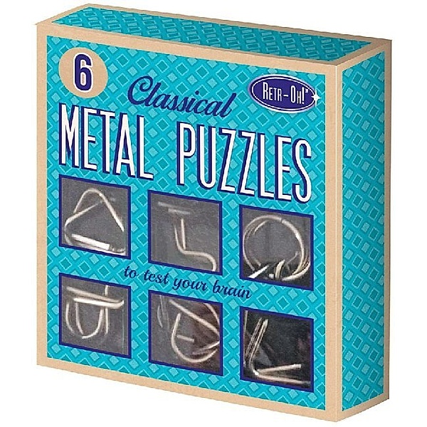 InVento Retr-Oh: 6 Metal Puzzles
